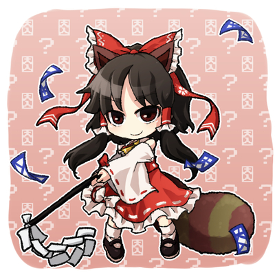 hakurei reimu and futatsuiwa mamizou (touhou) drawn by ys_(fall)