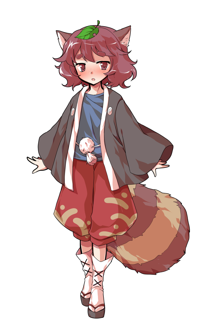 tanuki mob and freckled tanuki (touhou) drawn by dairi