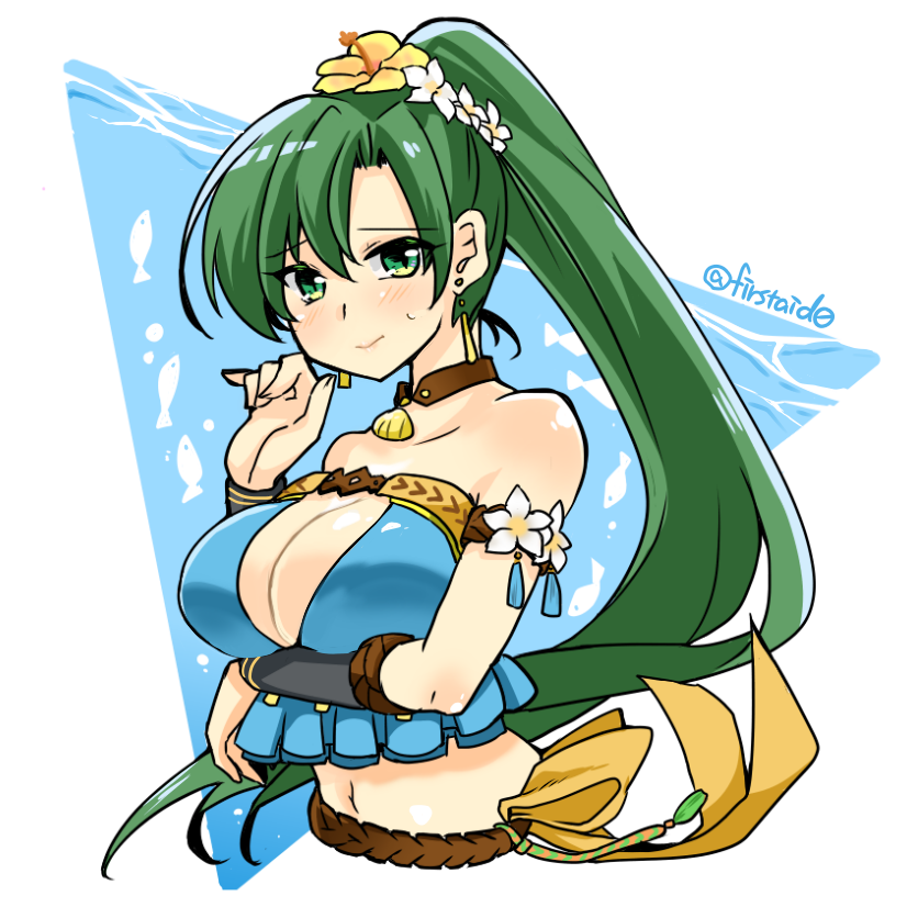 lyn (fire emblem and 2 more) drawn by yukia_(firstaid0)