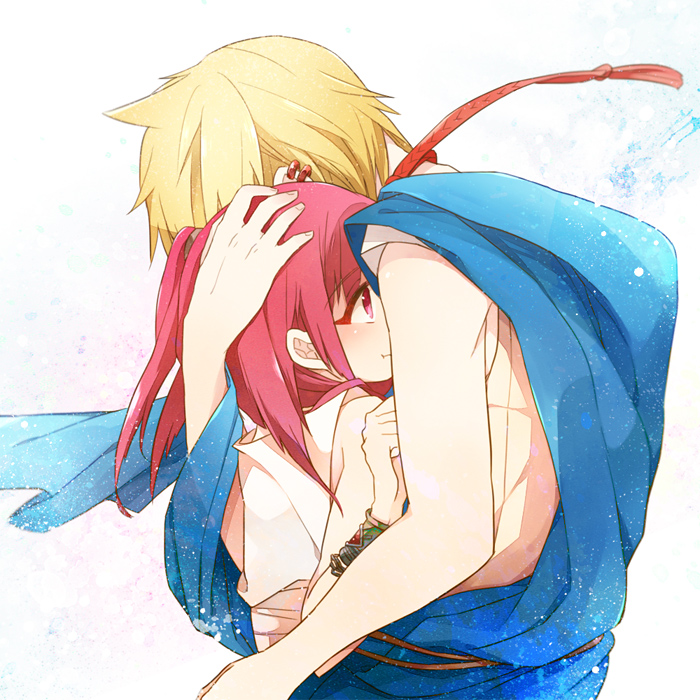 morgiana and alibaba saluja (magi the labyrinth of magic) drawn by 310_(satopoppo)