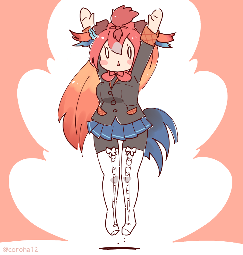 red junglefowl (kemono friends and 1 more) drawn by coroha