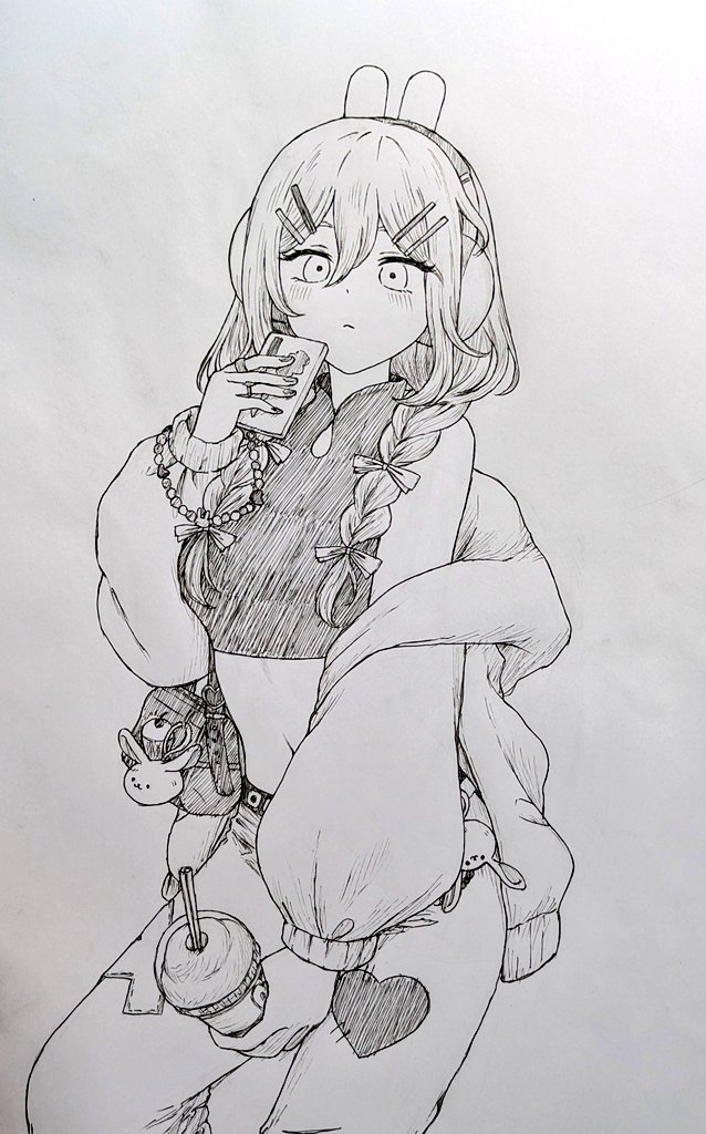 aubrey, cupcake bunny, and forest bunny? (omori) drawn by mimn_(kdjgxrt1xt69701)