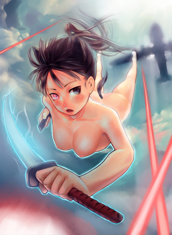 sakamoto mio (world witches series and 1 more) drawn by lasterk