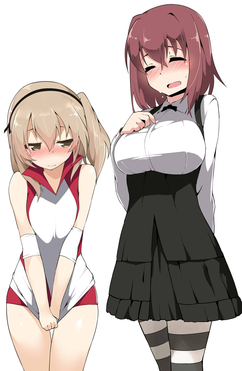 shimada arisu and kondou taeko (girls und panzer) drawn by terazip