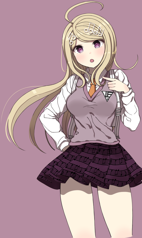 akamatsu kaede (danganronpa and 1 more) drawn by ssumbi