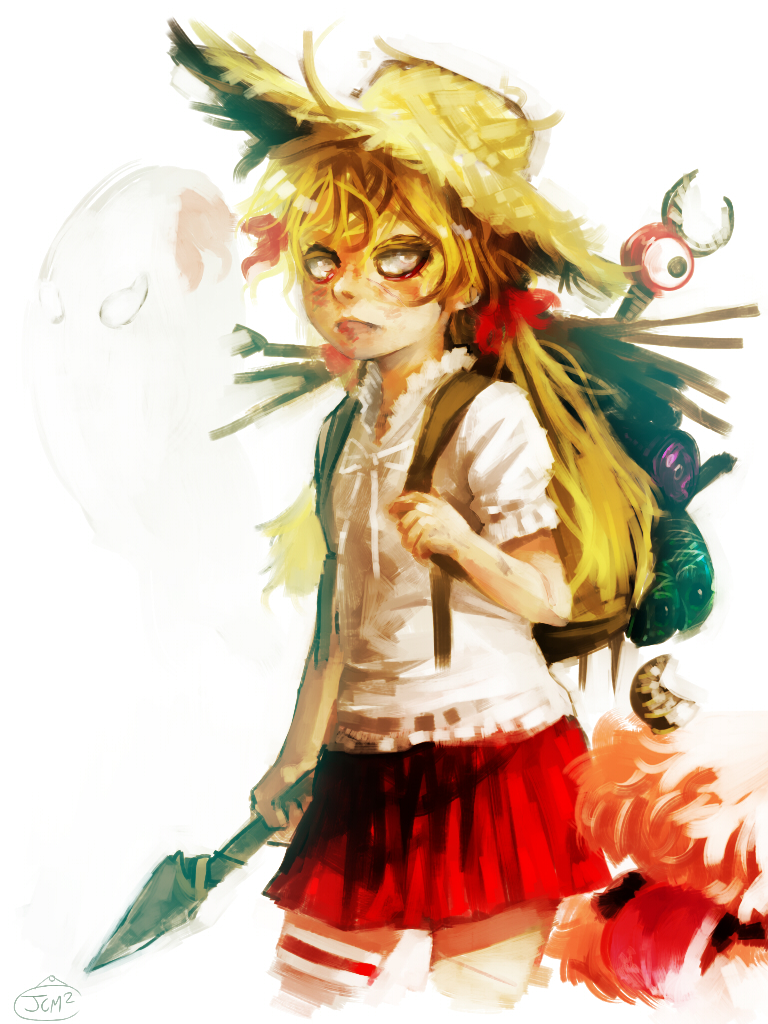 wendy and abigail (don't starve) drawn by jcm2