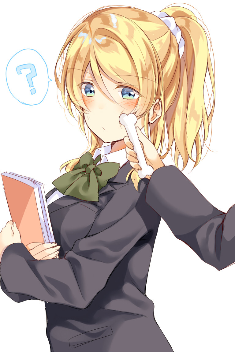 ayase eli (love live! and 1 more) drawn by mogu_(au1127)