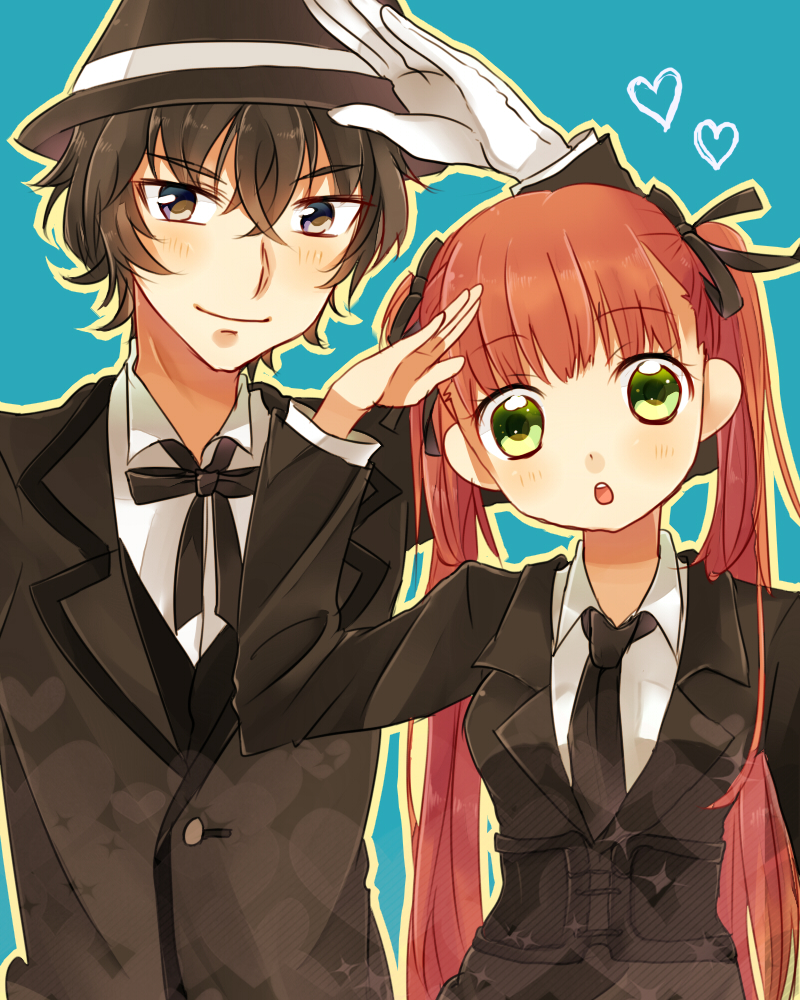 felicita and luca (arcana famiglia) drawn by rafupero