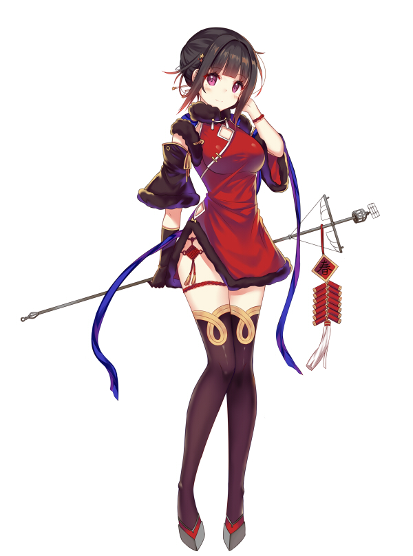 yat sen (warship girls r) drawn by hecha_(01964237)