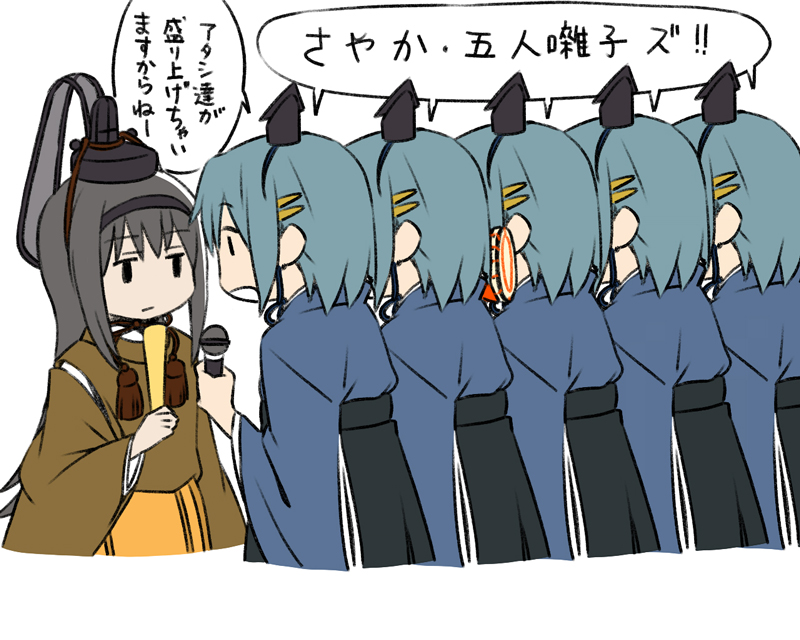 akemi homura and miki sayaka (mahou shoujo madoka magica and 1 more) drawn by oda_takayuki