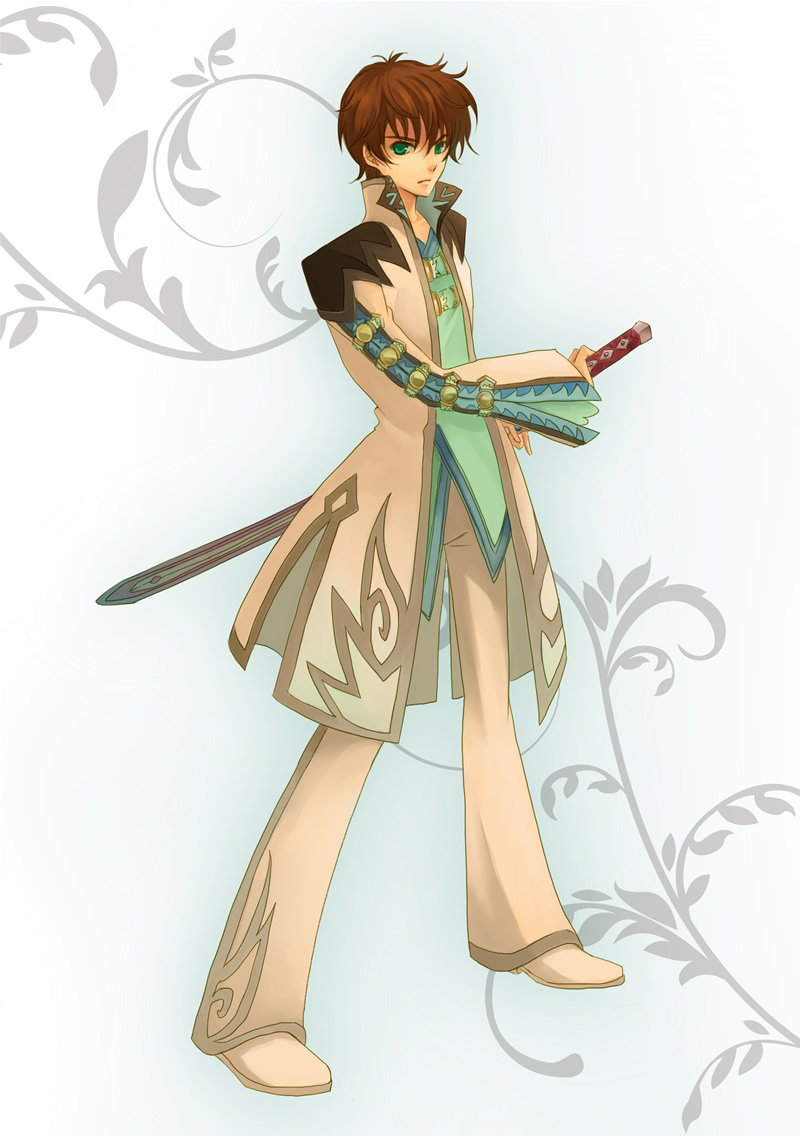 kururugi suzaku, asbel lhant, and sakurai takahiro (tales of and 2 more) drawn by siratama_anmitsu