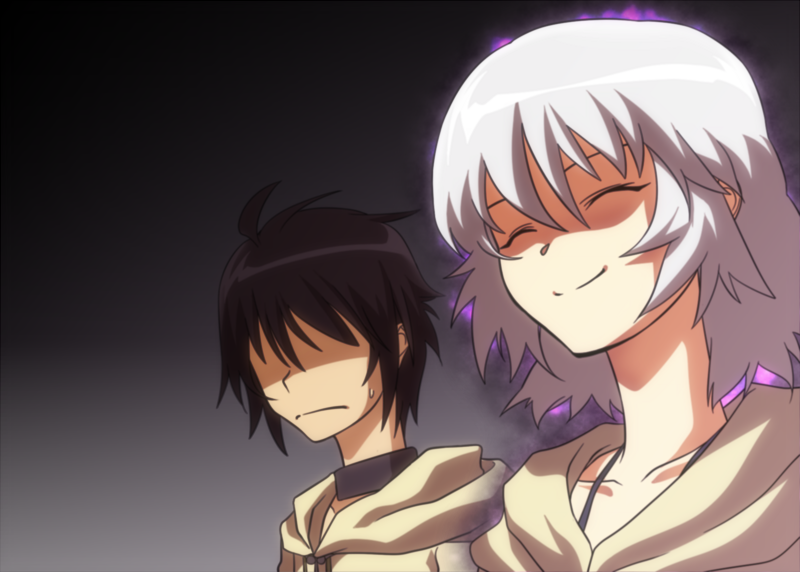 lyna, lyna the light charmer, dharc, and dharc the dark charmer (yu-gi-oh!) drawn by mototenn