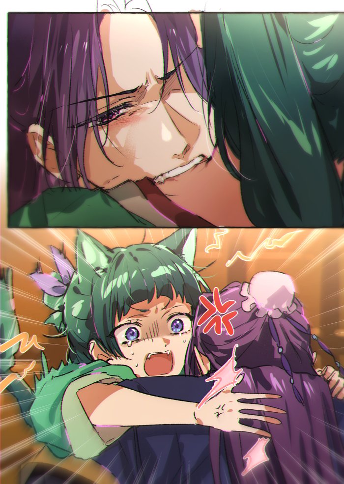 maomao and jinshi (kusuriya no hitorigoto) drawn by ggang_gr