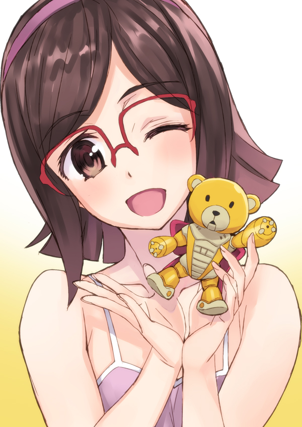 kousaka china and beargguy iii (gundam and 1 more) drawn by matsuryuu