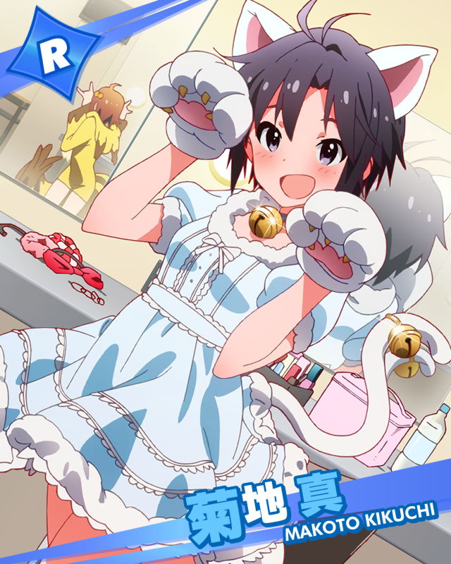 kikuchi makoto and yabuki kana (idolmaster and 1 more)