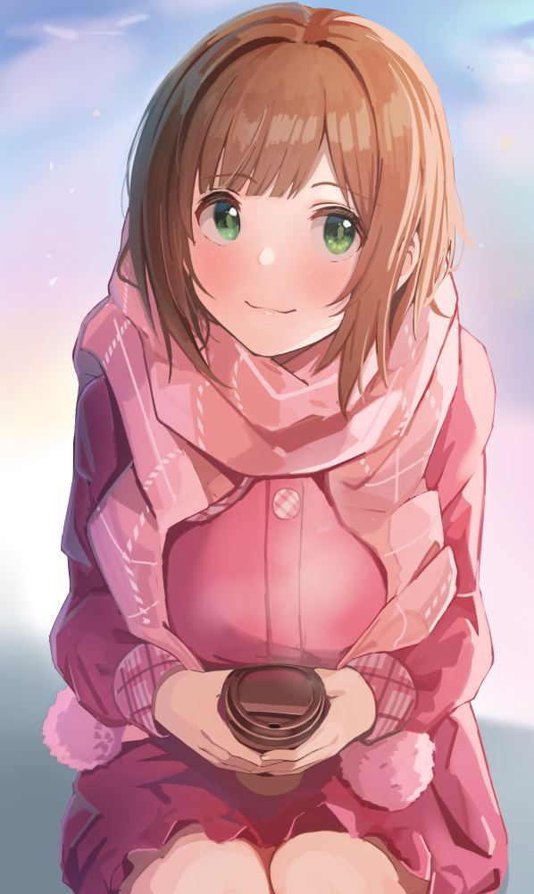 maekawa miku (idolmaster and 2 more) drawn by koukoku
