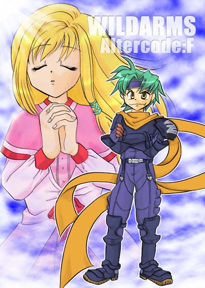 zed and aura (wild arms and 1 more) drawn by ichiro_akashiya