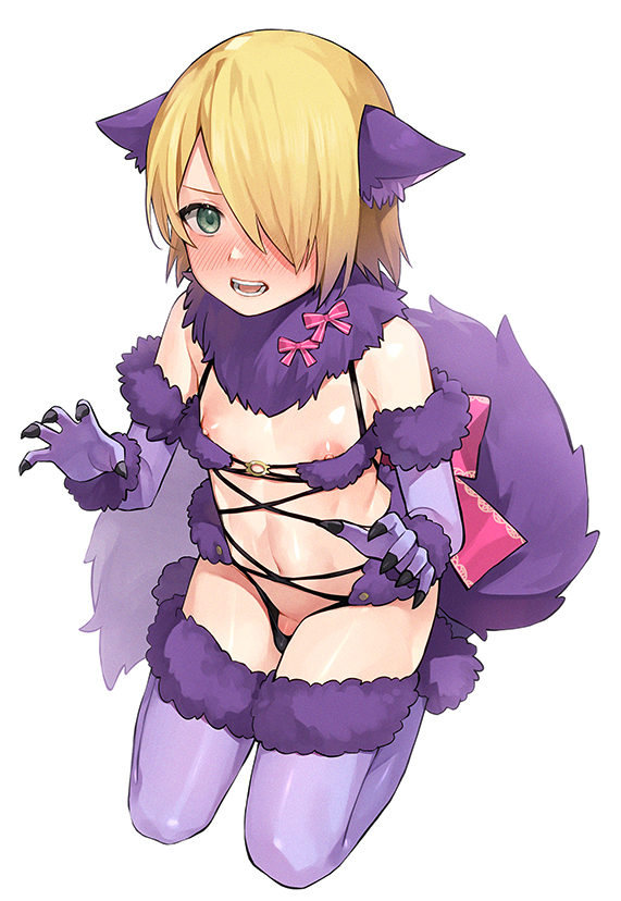 mash kyrielight and ginro (fate and 2 more) drawn by kaidou_j1