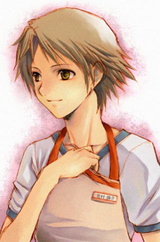 hanamura yousuke (persona and 1 more) drawn by seiru_(prairie)