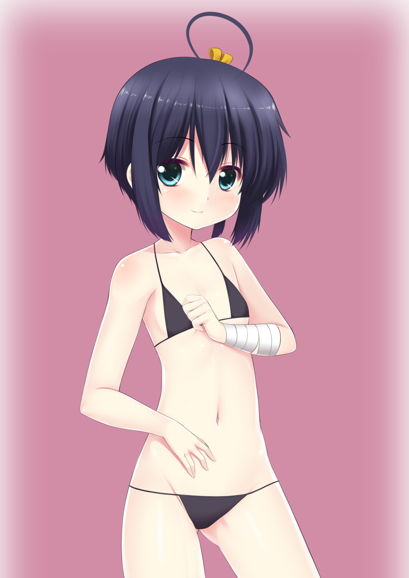 takanashi rikka (chuunibyou demo koi ga shitai!) drawn by wolflong