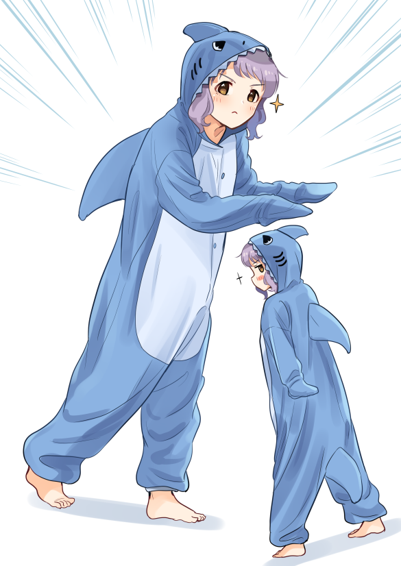 makabe mizuki (idolmaster and 1 more) drawn by kamille_(vcx68)