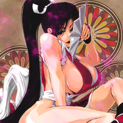 shiranui mai (the king of fighters and 1 more) drawn by tom_(leciel2010)