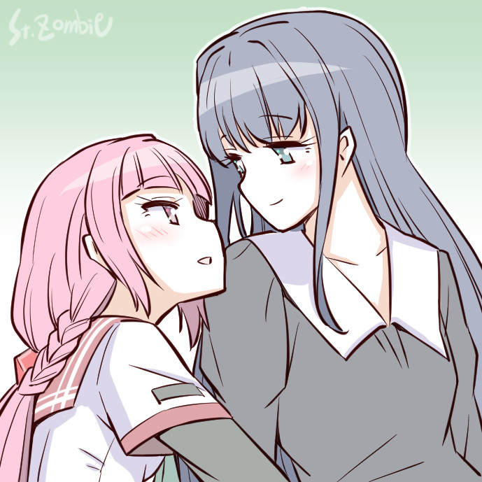 tamaki iroha and nanami yachiyo (mahou shoujo madoka magica and 1 more) drawn by studiozombie