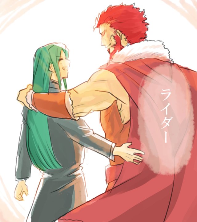 iskandar, waver velvet, and lord el-melloi ii (fate and 1 more) drawn by touyamanma