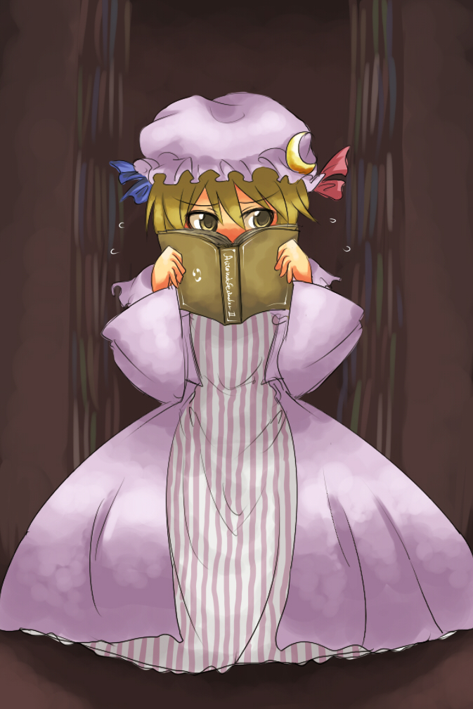 patchouli knowledge and lunasa prismriver (touhou) drawn by harusame_(unmei_no_ikasumi)