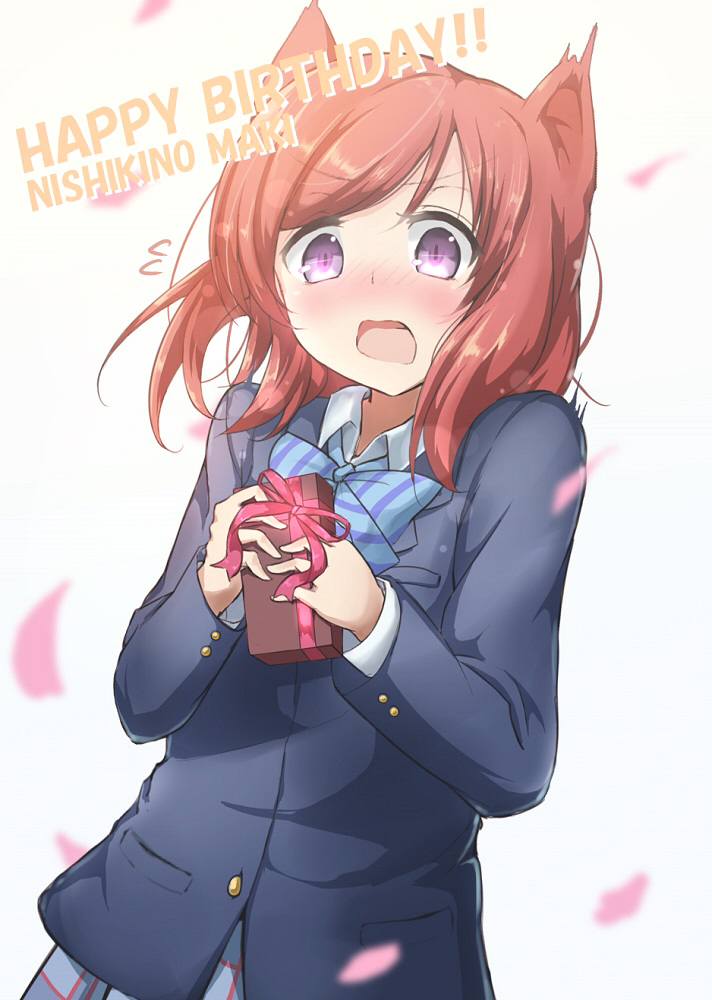 nishikino maki (love live! and 1 more) drawn by reityana