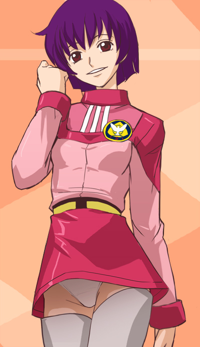 taberuman pink and kintsuke runa (shokuchuudoku boushi-tai taberuman) drawn by haruyama_kazunori
