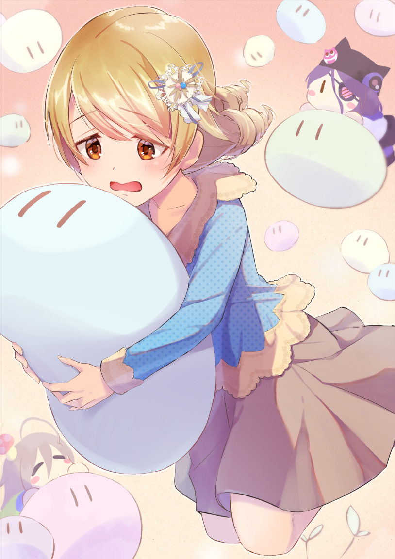 morikubo nono, hoshi syoko, and hayasaka mirei (idolmaster and 3 more) drawn by nonono_(1399900)