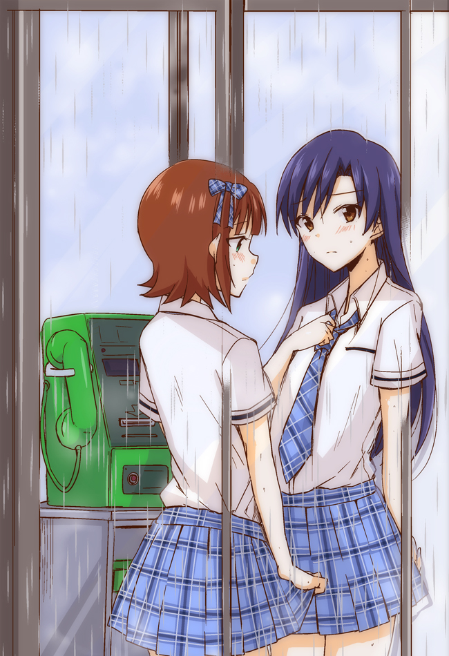 kisaragi chihaya and amami haruka (idolmaster) drawn by kisaragi_ichigo