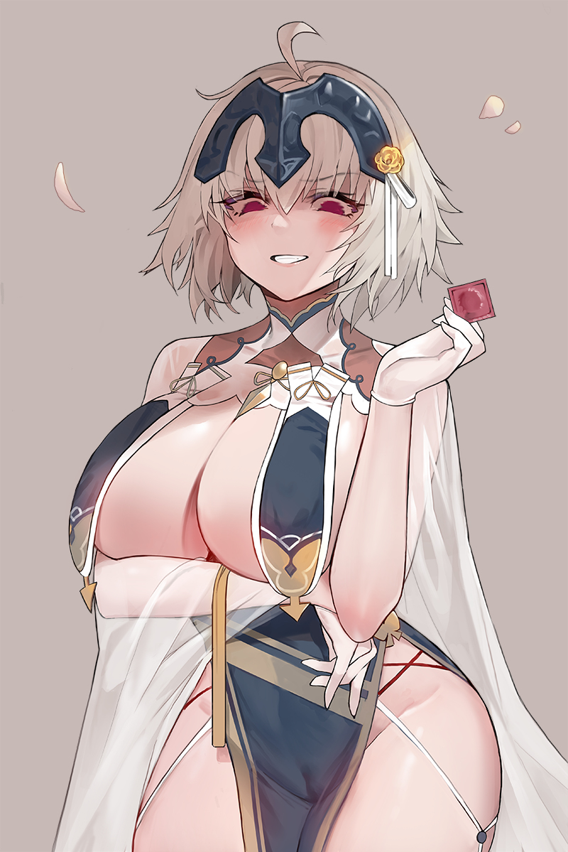 jeanne d'arc alter and sirius (fate and 2 more) drawn by suou-sensei