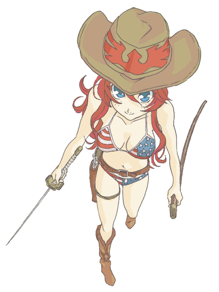 gemini sunrise (sakura taisen and 2 more) drawn by den8_magunasu