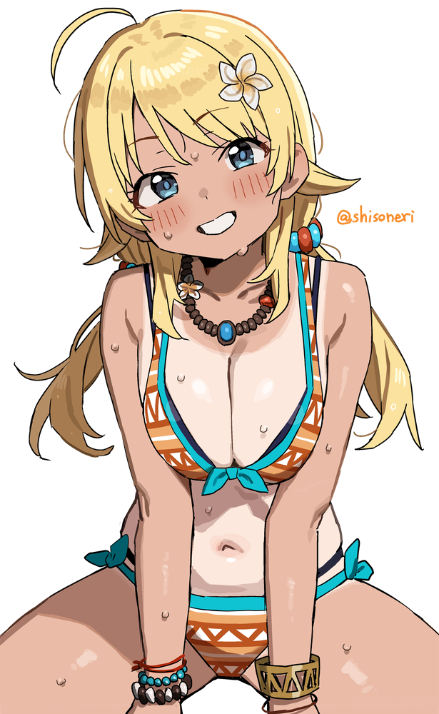 hachimiya meguru (idolmaster and 1 more) drawn by shisoneri