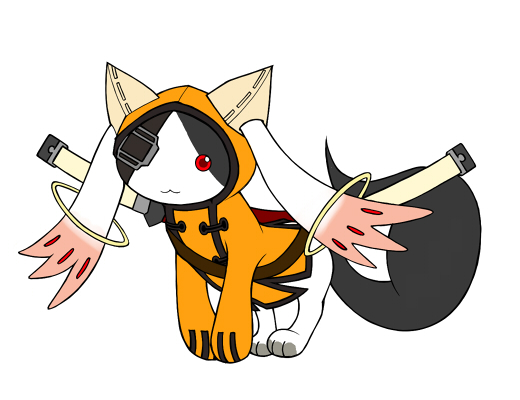 kyubey and jubei (mahou shoujo madoka magica and 1 more) drawn by hoshi_(ho4_no)