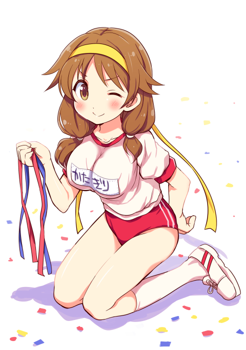 katagiri sanae (idolmaster and 1 more) drawn by odawara_hakone