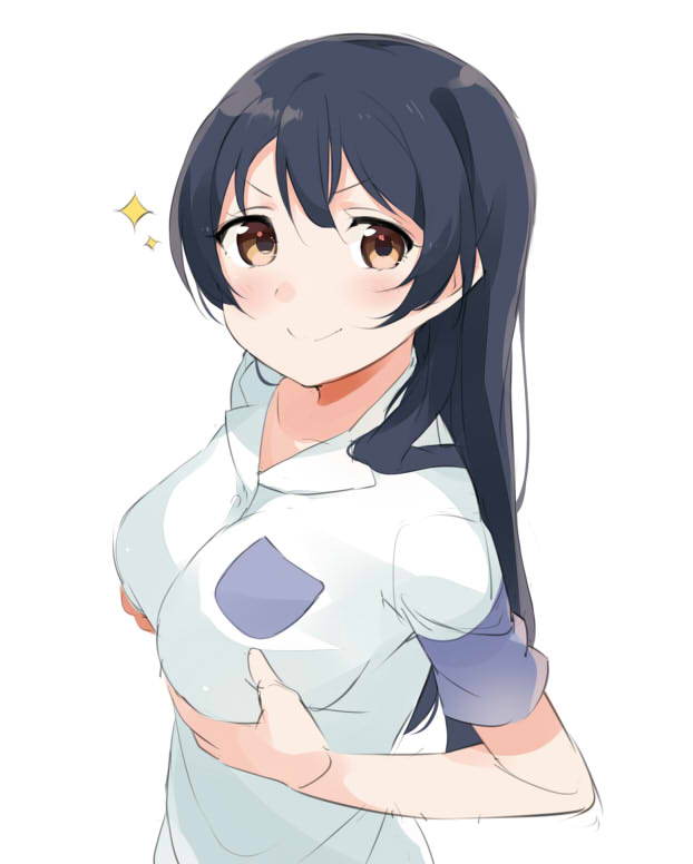 sonoda umi (love live! and 1 more) drawn by totoki86