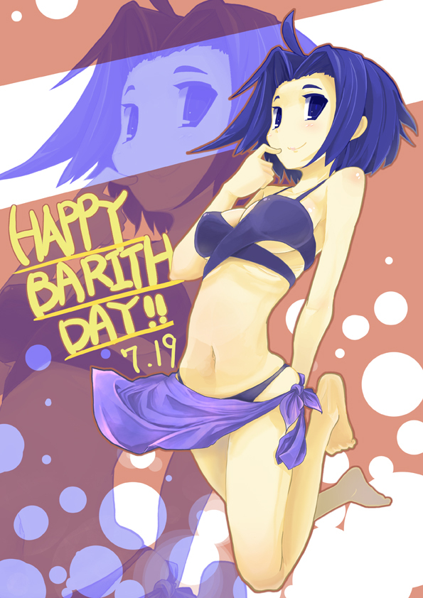 miura azusa (idolmaster and 1 more) drawn by moketa
