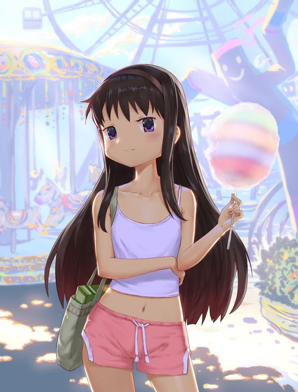 akemi homura (mahou shoujo madoka magica) drawn by lisong_shen