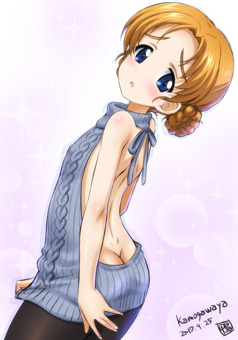 orange pekoe (girls und panzer) drawn by kamogawa_tanuki
