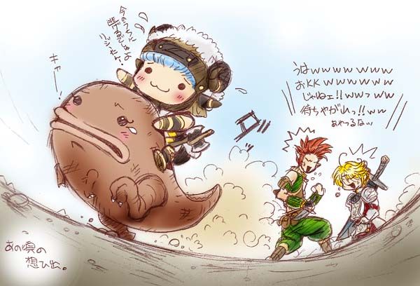 adventurer, paladin, thief, and beastmaster (final fantasy and 1 more)