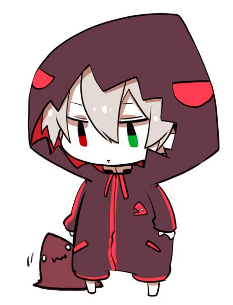 ragna the bloodedge and dead spike (blazblue) drawn by kuro_yuzu