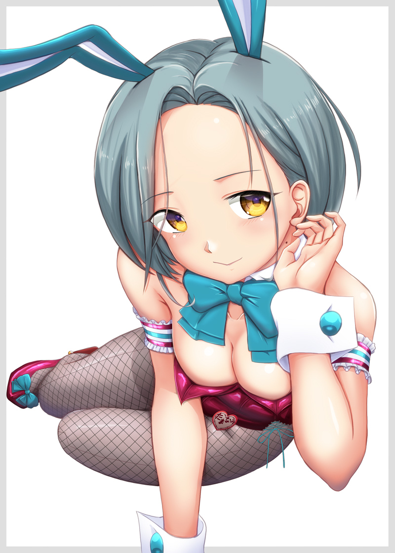 tamanami (kantai collection) drawn by moke_ro