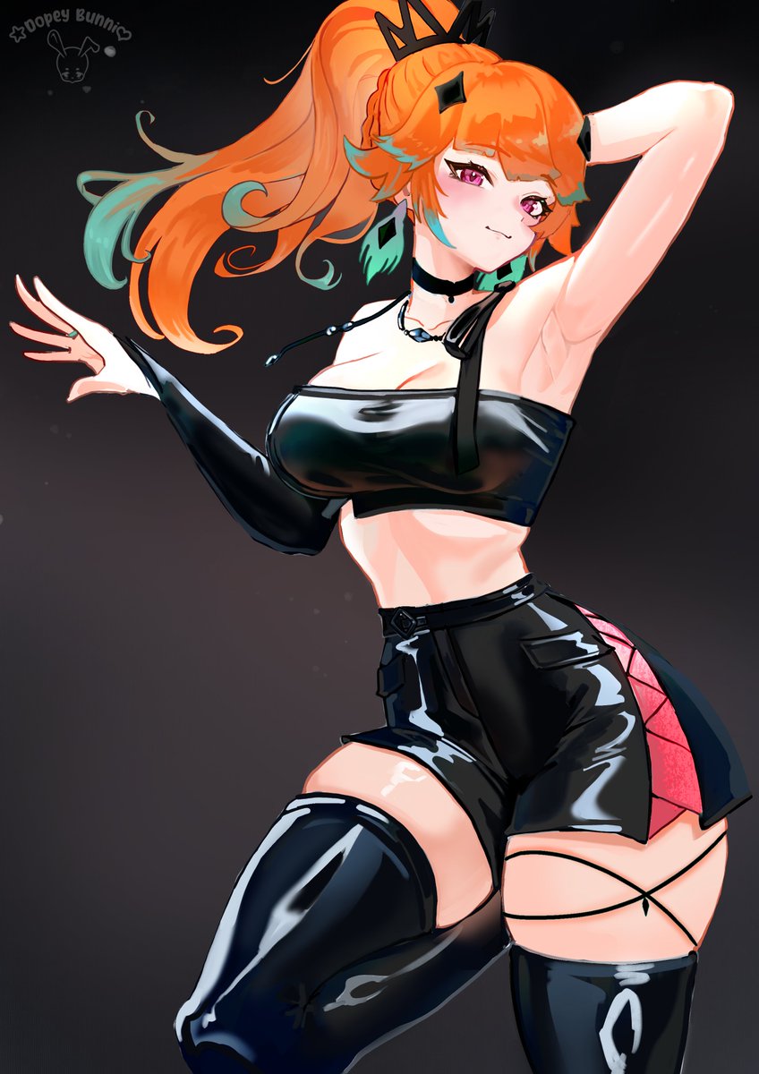 takanashi kiara (hololive and 2 more) drawn by dopeybunni