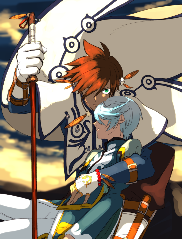 sorey and mikleo (tales of and 1 more) drawn by tasasakiamagu