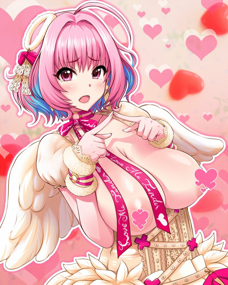 yumemi riamu (idolmaster and 2 more) drawn by kechin_(oreteki18kin)