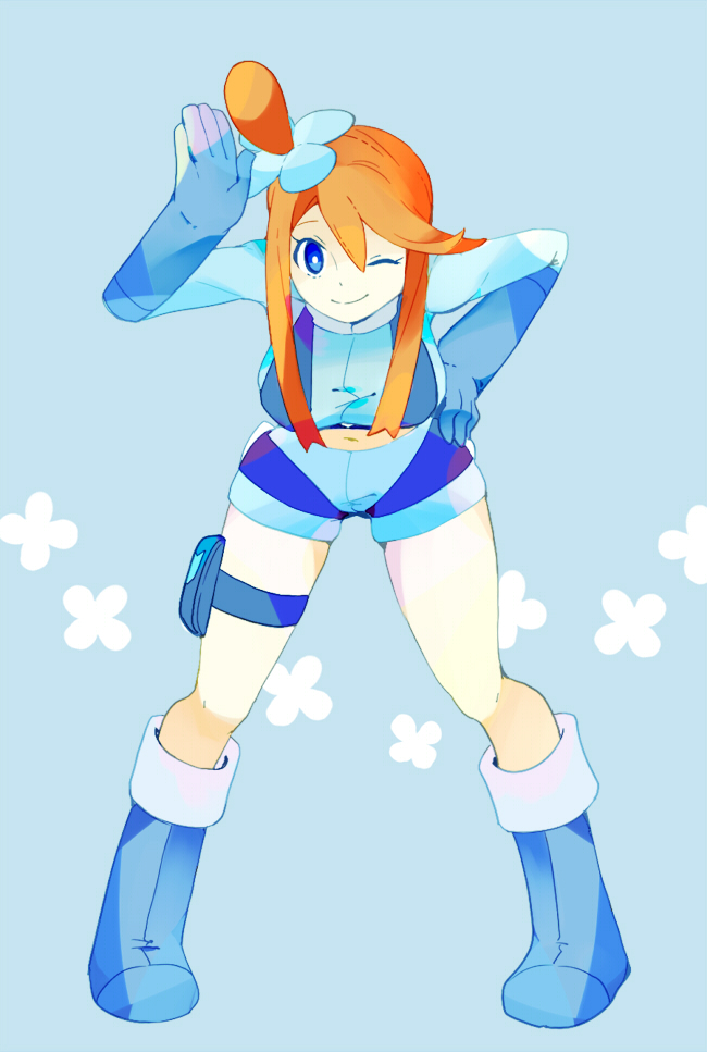 skyla (pokemon and 1 more) drawn by todamoto