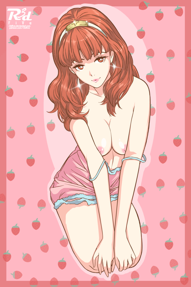 celica (fire emblem and 2 more) drawn by r3dfive